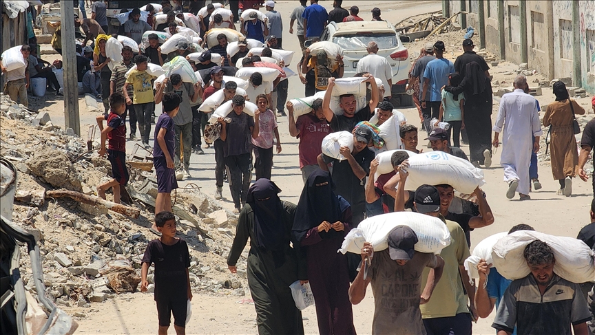 Gaza needs 500,000 bags of flour weekly as famine worsens, authorities say