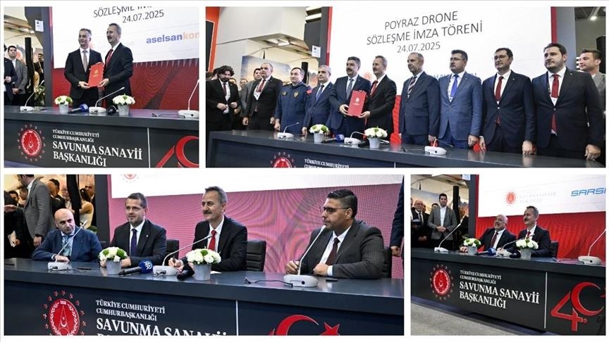 Türkiye’s Defense Industries Secretariat inks supply deals at Istanbul’s IDEF 2025