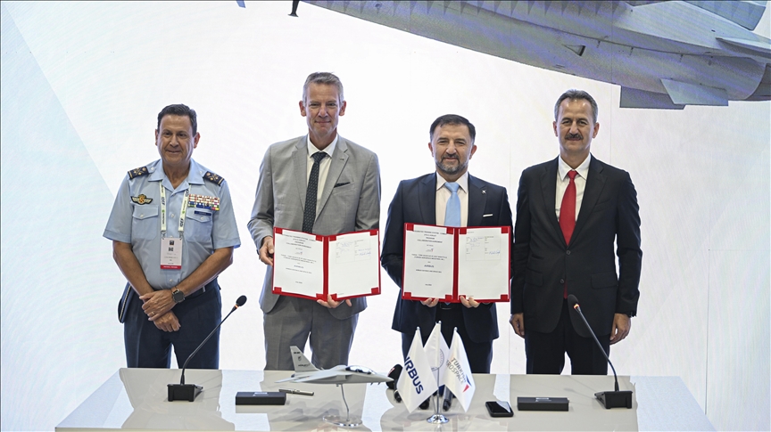 TUSAŞ, HÜRJET'in ihracatına yönelik Airbus ile yeni anlaşma imzaladı