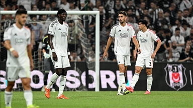 Beşiktaş, UEFA Avrupa Ligi 2. eleme turu ilk maçında evinde kaybetti
