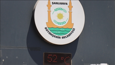 Li Şanliurfayê termomêtroyan germahiya hewayê 52 pile nîşan da