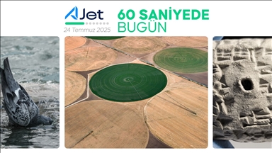 60 saniyede bugün (24 Temmuz 2025)