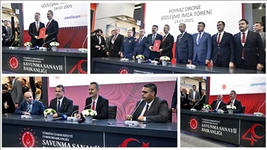 Türkiye’s Defense Industries Secretariat inks supply deals at Istanbul’s IDEF 2025