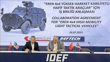Katmerciler, EREN 4X4 için ilk işbirliği anlaşmasını Malezyalı DEFTECH ile imzaladı