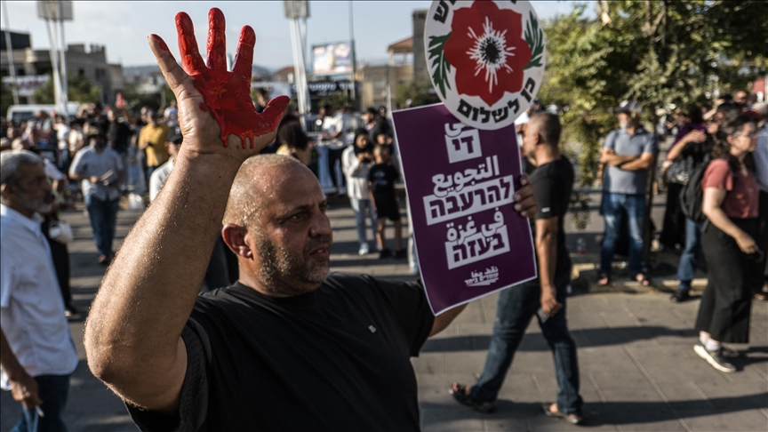 Palestinezët në Izrael protestojnë kundër urisë dhe gjenocidit në Gaza