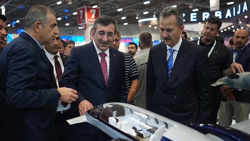 Defense industry delivers security and prosperity, Turkish vice president says