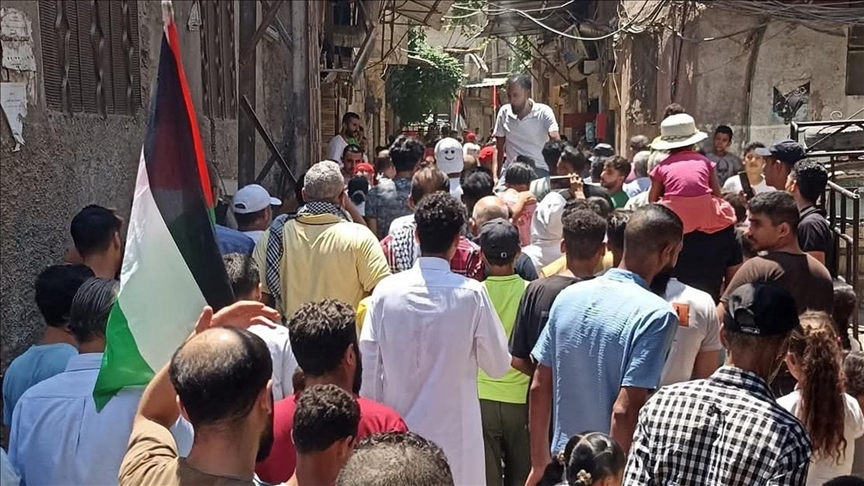 سوريا.. مظاهرات بمخيمات فلسطينية ضد التجويع الإسرائيلي في غزة