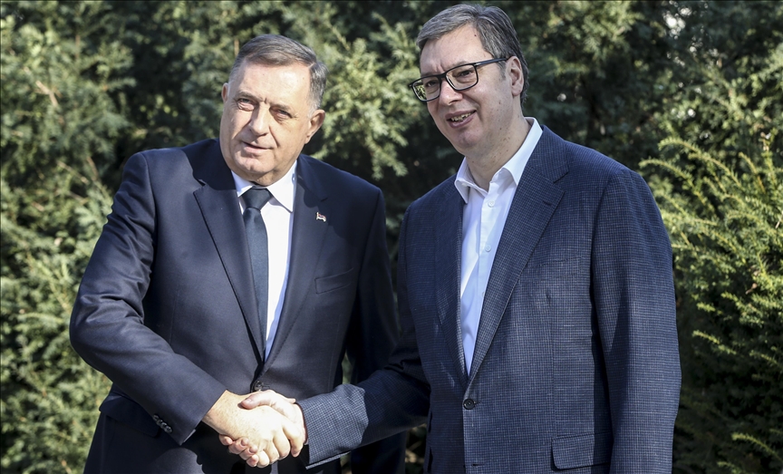 Vučić u Beogradu razgovarao s Dodikom