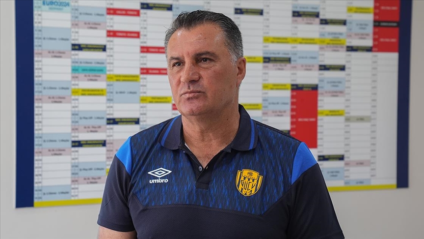 MKE Ankaragücü Teknik Direktörü Mustafa Kaplan takımın son durumunu değerlendirdi