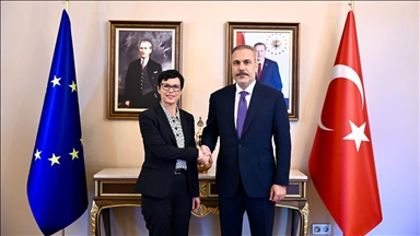 Dışişleri Bakanı Fidan, AB Komisyonunun Genişlemeden Sorumlu Üyesi Kos'u kabul etti
