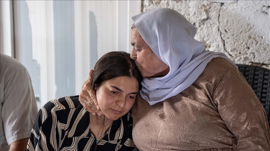کچێکی دیکەی ئێزدی رزگار کرا