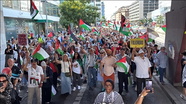 Hundreds protest Sweden’s silence on Israeli genocide in Gaza