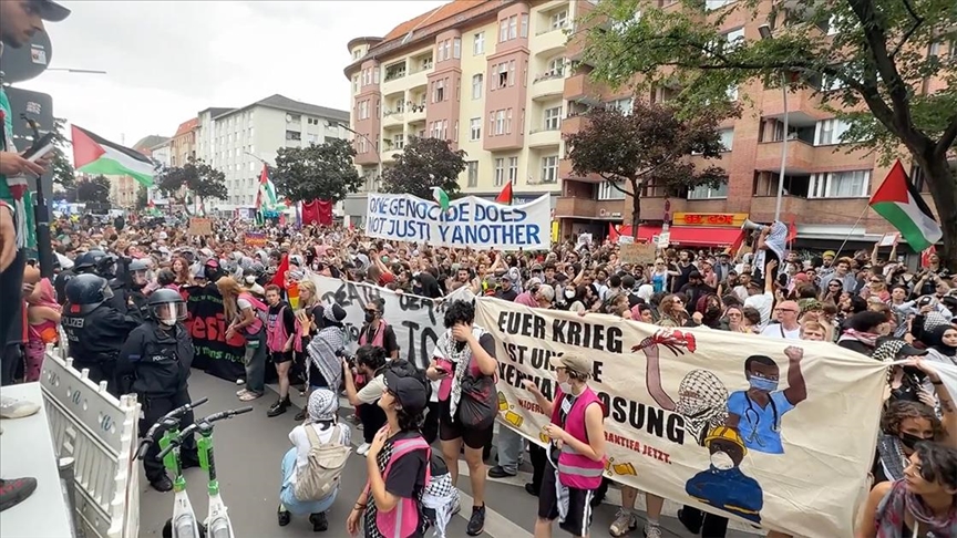 Njemačka policija razbila veliki propalestinski skup u Berlinu, deseci uhapšenih