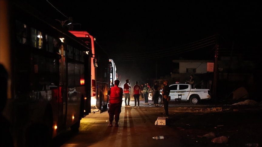 Civil defense teams evacuated over 350 civilians from Syria’s Suwayda to Daraa