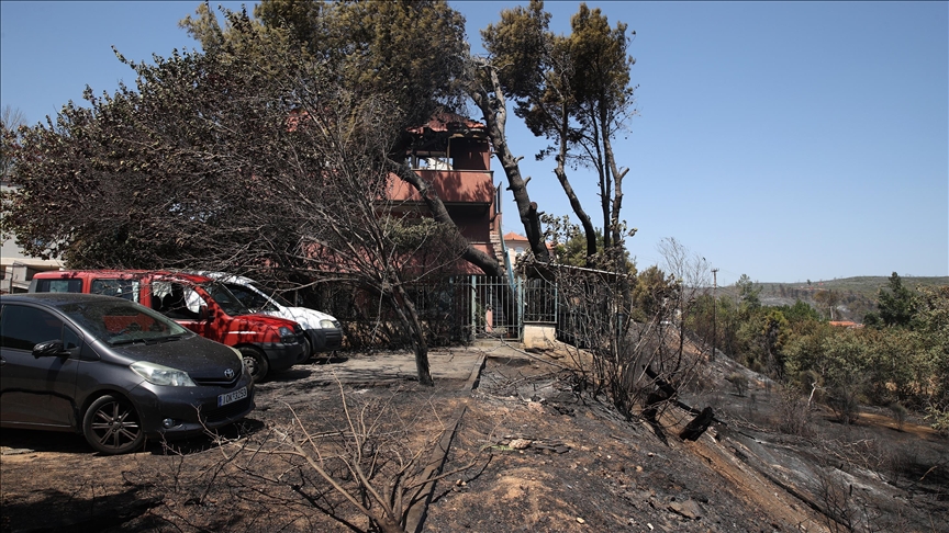 Wildfires rage in Greece’s numerous regions