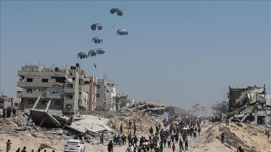 La Jordanie effectue 3 largages de vivres pour les habitants de la Bande de Gaza