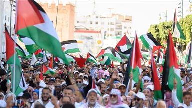 المغرب.. الآلاف يطالبون بإنقاذ غزة من مخططات التجويع الإسرائيلية 