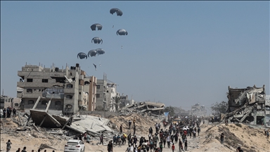 Jordan conducts 3 airdrops over famine-ravaged Gaza Strip