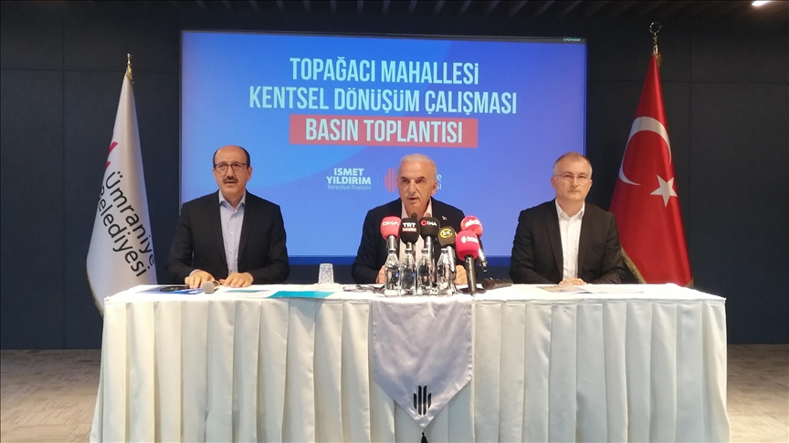 Ümraniye Belediye Başkanı Yıldırım, ilçedeki kentsel dönüşüm projelerini değerlendirdi