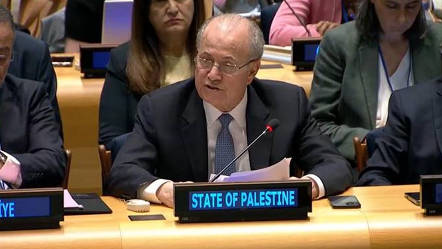 مصطفى: مؤتمر حل الدولتين يحمل وعدا لشعب فلسطين بانتهاء الظلم 