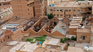 Sudan'ın başkenti Hartum'un merkezi, çatışmalar nedeniyle ağır hasar gördü