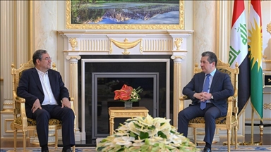 مەسرور بارزانی لەگەڵ شاندێکی ئێران کۆبووەوە