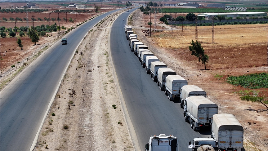 Syria’s Suwayda receives 4th humanitarian aid convoy