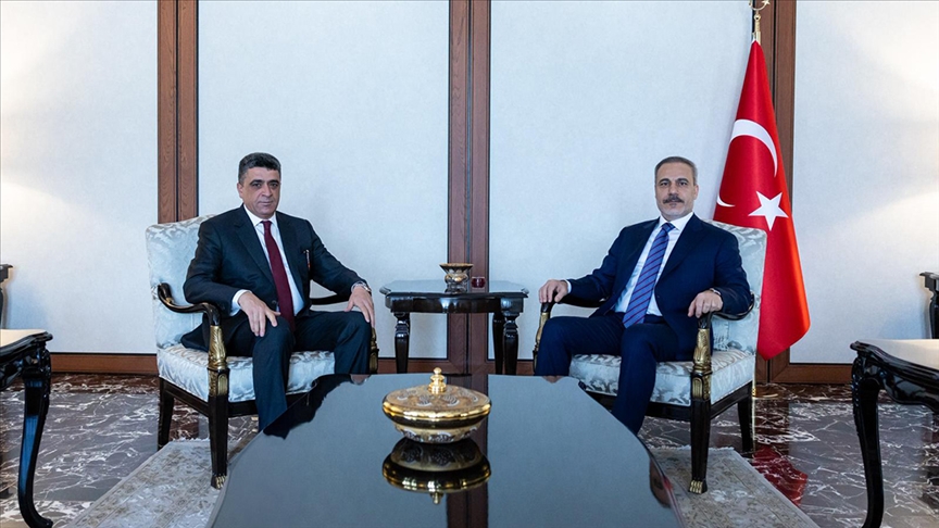 Dışişleri Bakanı Fidan, Libya Sayıştay Başkanı Şakşak'ı kabul etti