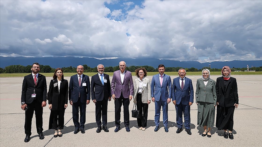 TBMM Başkanı Kurtulmuş, Cenevre'de
