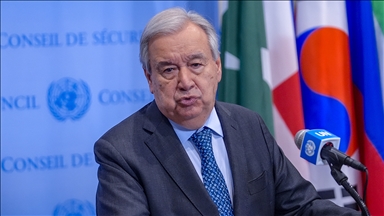 Guterres: Gazze'ye damlaya damlaya ulaşan yardımın artık sel gibi akması gerekiyor