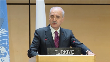 TBMM Başkanı Kurtulmuş: Hepimizin (Filistin'de) yaşanan soykırıma karşı birlikte hareket etmesi ahlaki bir yükümlülüktür