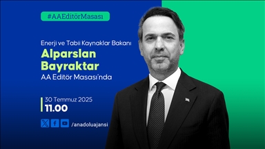 Enerji ve Tabii Kaynaklar Bakanı Bayraktar, AA Editör Masası'na konuk olacak