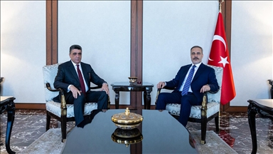 Dışişleri Bakanı Fidan, Libya Sayıştay Başkanı Şakşak'ı kabul etti