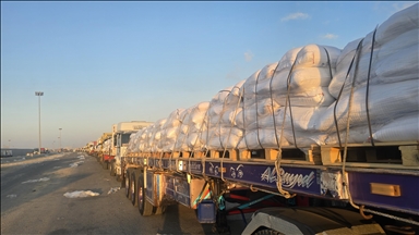 Aid trucks resume flow from Egypt to Gaza via Rafah crossing for 3rd consecutive day