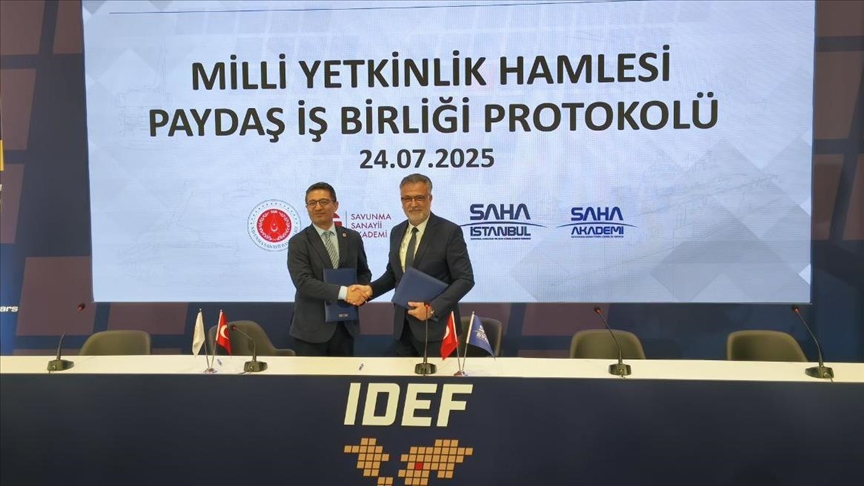 SAHA İstanbul, IDEF 2025'te 218 üyesiyle boy gösterdi