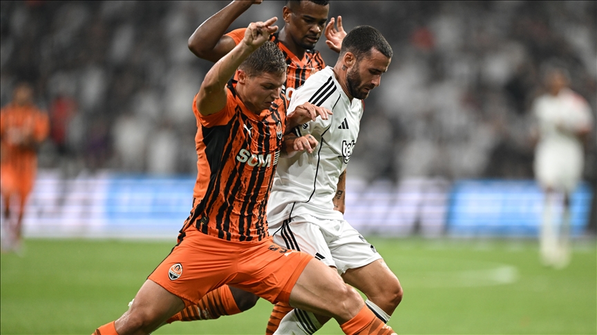 Beşiktaş, Shakhtar Donetsk karşısında tur için mücadele edecek