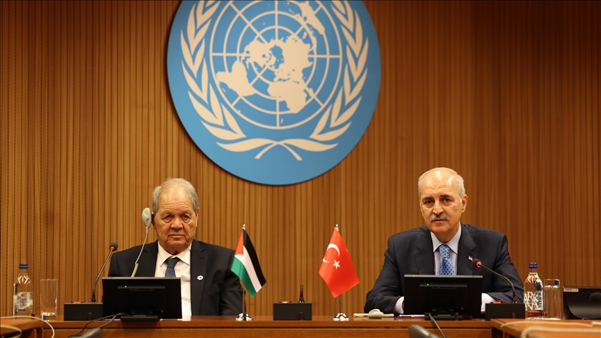TBMM Başkanı Kurtulmuş, Netanyahu ve ekibinin uluslararası mahkemelerde mutlaka yargılanacağını belirtti 