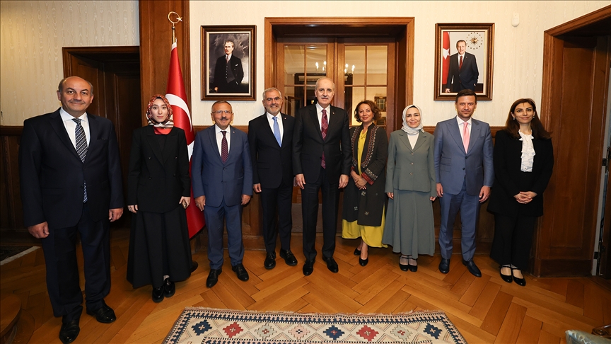 TBMM Başkanı Kurtulmuş'tan, Türkiye'nin BM Cenevre Ofisi nezdindeki Daimi Temsilciliğine ziyaret