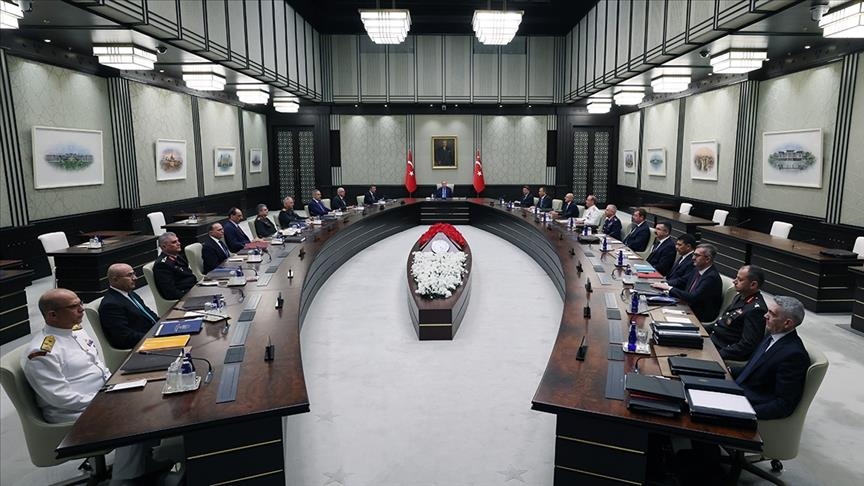 Stopping threats to Syria's sovereignty, separatist activities a priority: Turkish National Security Council