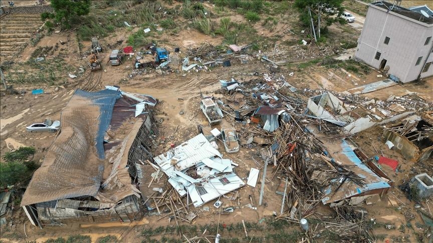 Typhoon Co-May makes landfall in eastern China
