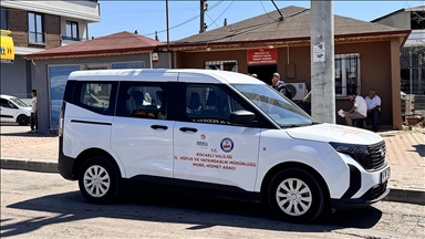 Kocaeli'de mobil nüfus aracı, hizmeti kırsaldaki vatandaşın ayağına götürüyor
