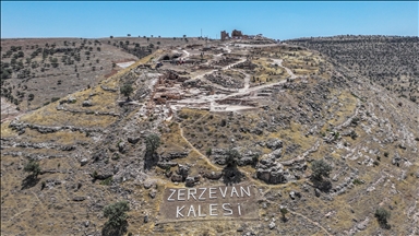 Zerzevan Kalesi'nde 1800 yıllık su dağıtım sistemi bulundu