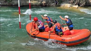 Türkiye Rafting Şampiyonası ve Süper Kupa Yarışları'na Munzur Çayı ev sahipliği yapıyor 
