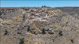 Zerzevan Kalesi'nde 1800 yıllık su dağıtım sistemi bulundu