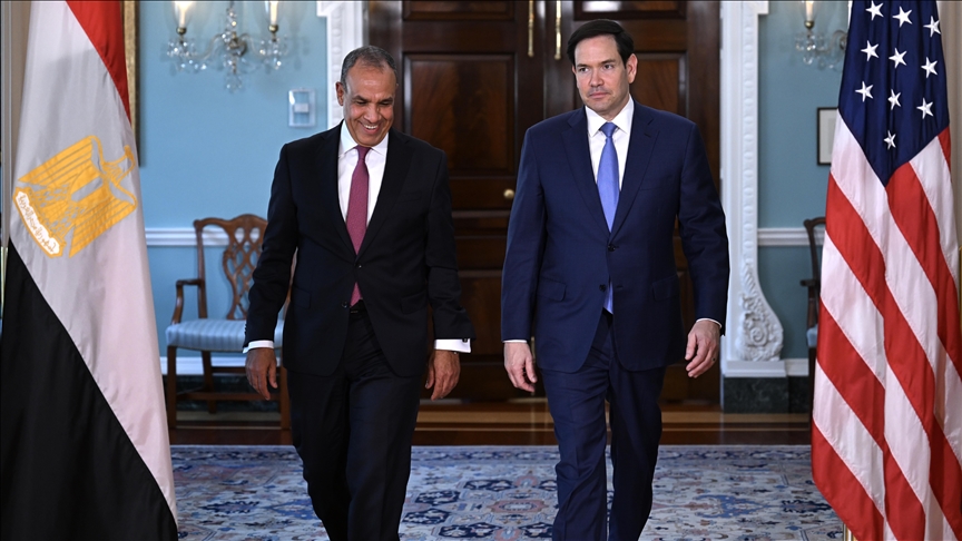 Rubio, Egyptian foreign minister discuss Gaza, Sudan