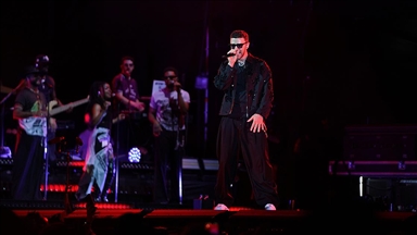 Dünyaca ünlü şarkıcı Justin Timberlake, İstanbul'da konser verdi