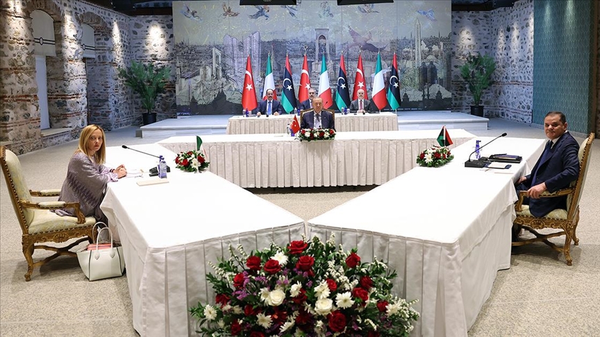 Türkiye, İtalya ve Libya İşbirliği Zirvesi İstanbul'da gerçekleştirildi