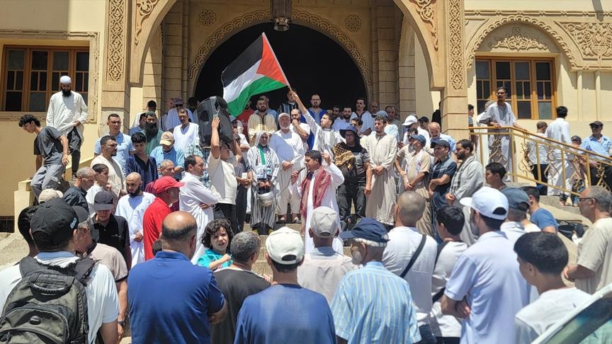 مظاهرات بالمغرب وموريتانيا واليمن تطالب بوقف التجويع الإسرائيلي