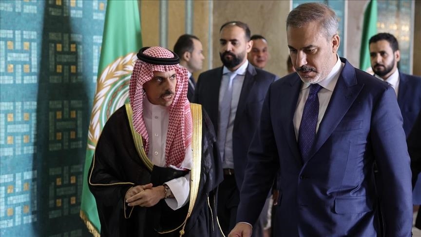 Turkish, Saudi foreign ministers discuss Syria, Gaza