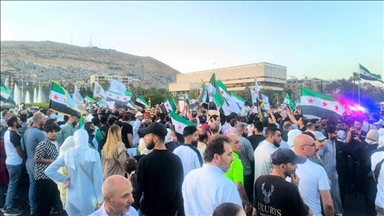 مظاهرات بمدن سورية دعما للجيش ورفضا للتدخل الخارجي
